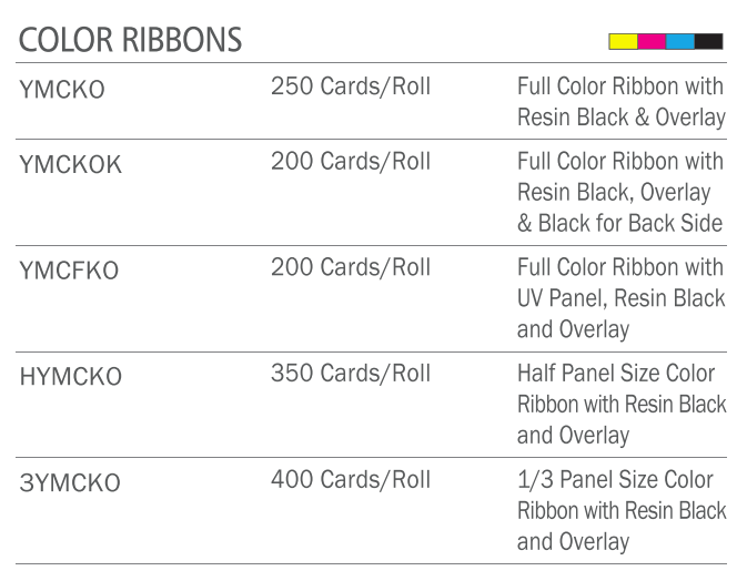 Color Ribbons 510D
